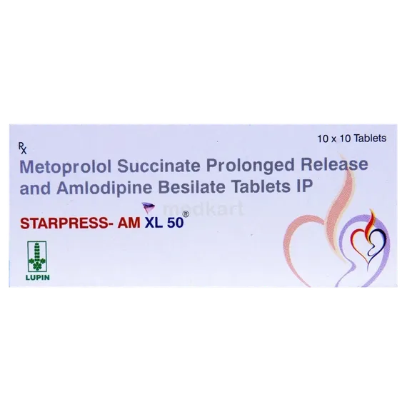 starpress am xl 50mg tablet 10's